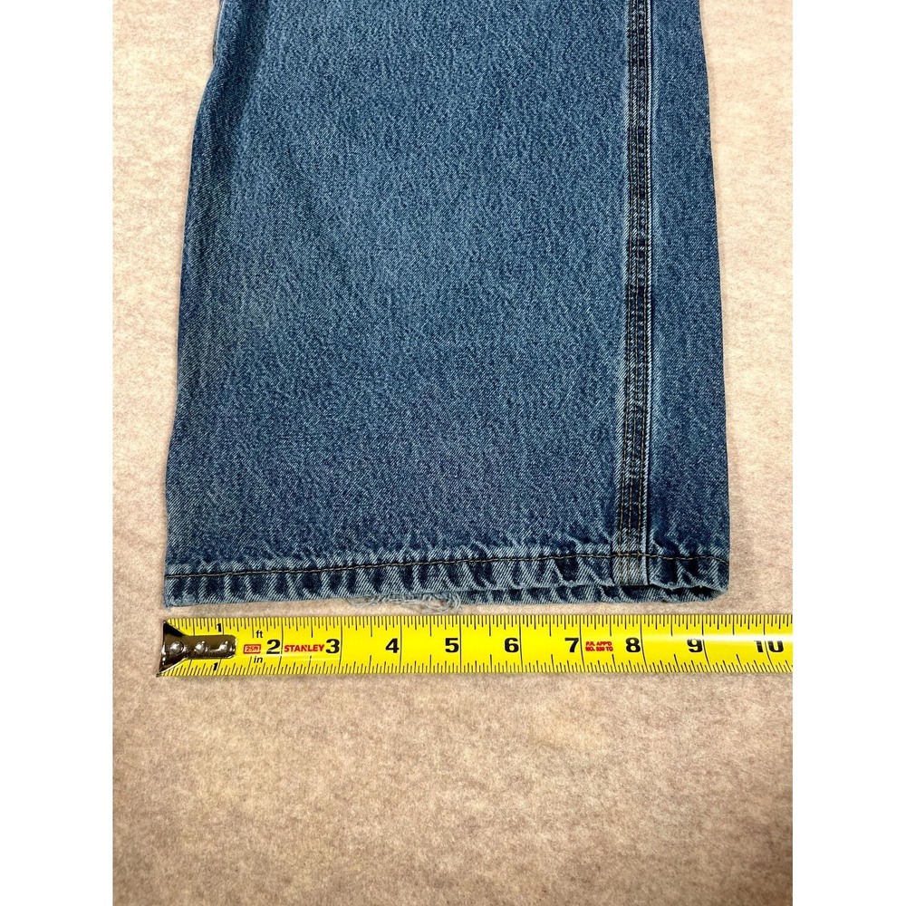Carhartt Authentic Loose Original Fit Carpenter Work Jeans Mens 40x30 Blue Denim - Picture 16 of 16
